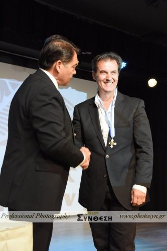 Βαγγέλης Τρίγκας – Βράβευση από το Δήμο Άργους – Μυκηνών