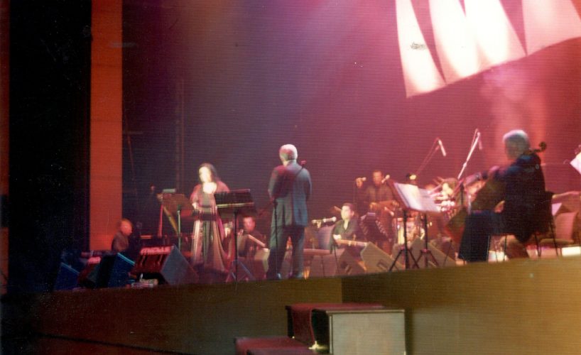 Βαγγέλης Τρίγκας – Με τη Μαρία Φαραντούρη και τον Ζουλφί Λιβανελί – Κωνσταντινούπολη 18 Μαΐου 2005
